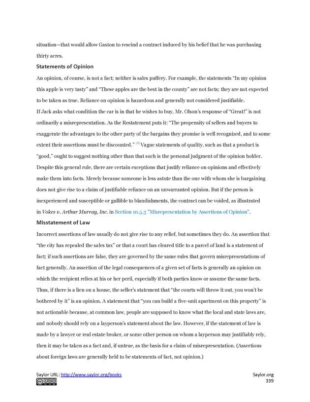 Business Law and the Legal Environment - Page 339